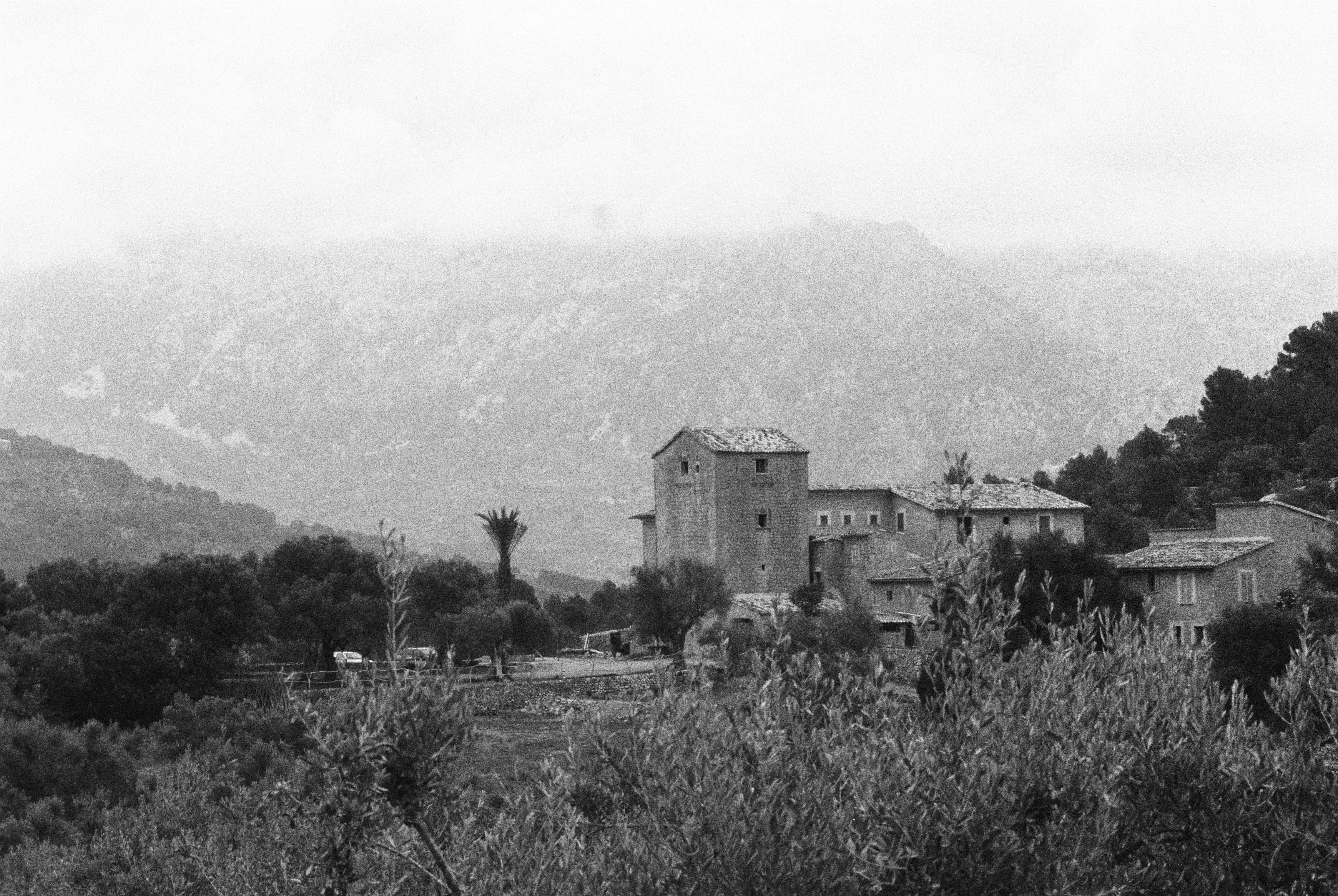 A
finca in a valley of Mallorca.